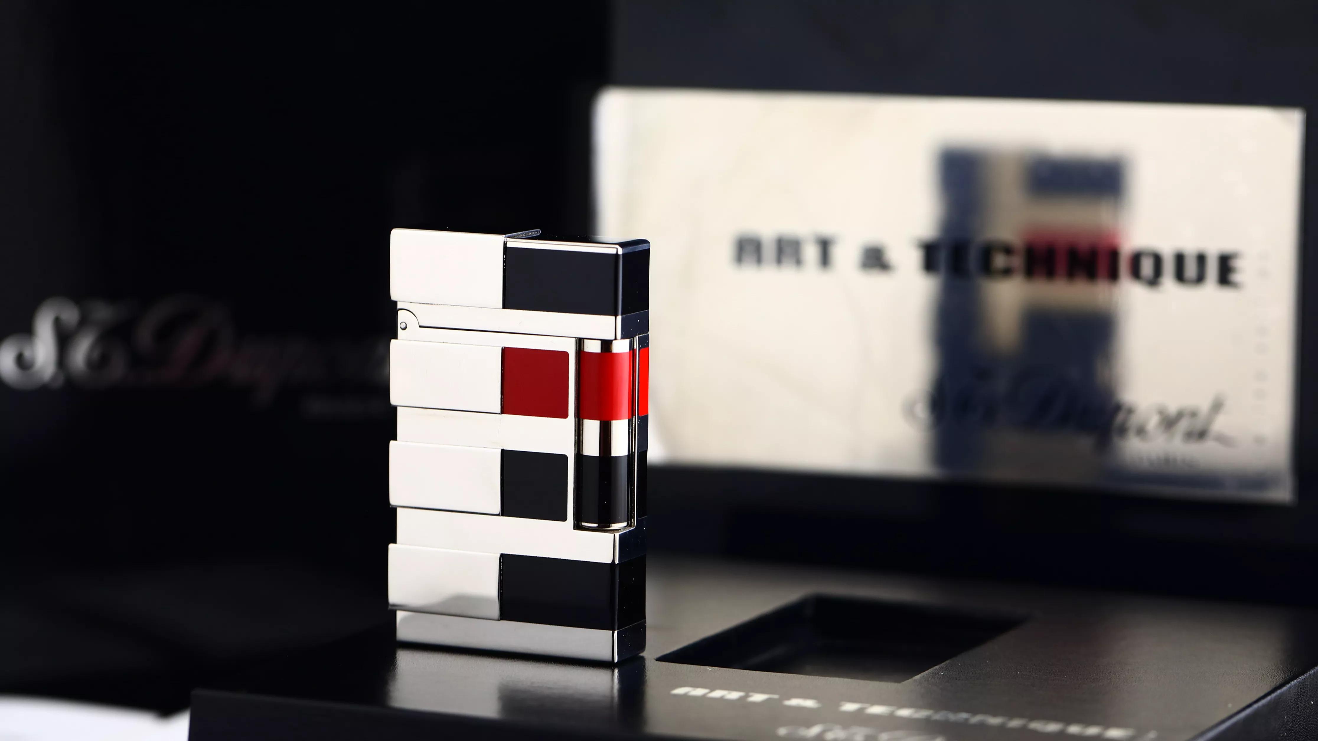 2003年都彭限量版打火机艺术与技术（包豪斯）ARTTECHNIQUE