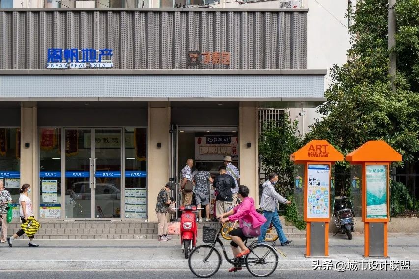 城市微更新街区改造,街区改造对比效果图