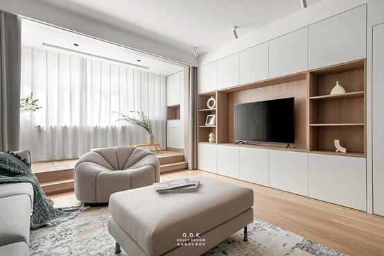 地台空间设计效果图大全,9款实用地台设计美观实用两不误