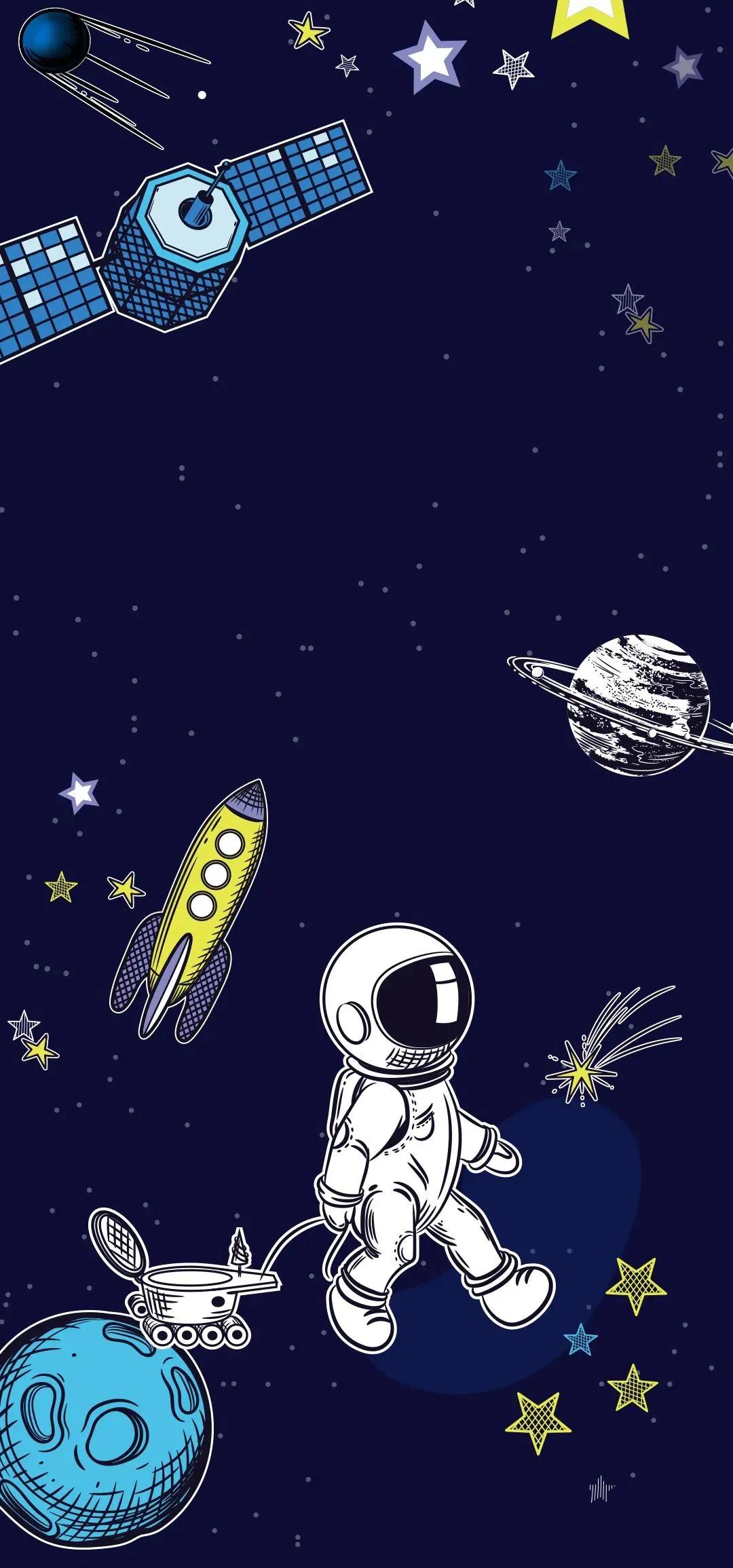 原图壁纸：Andriod手机挖孔壁纸,第一期