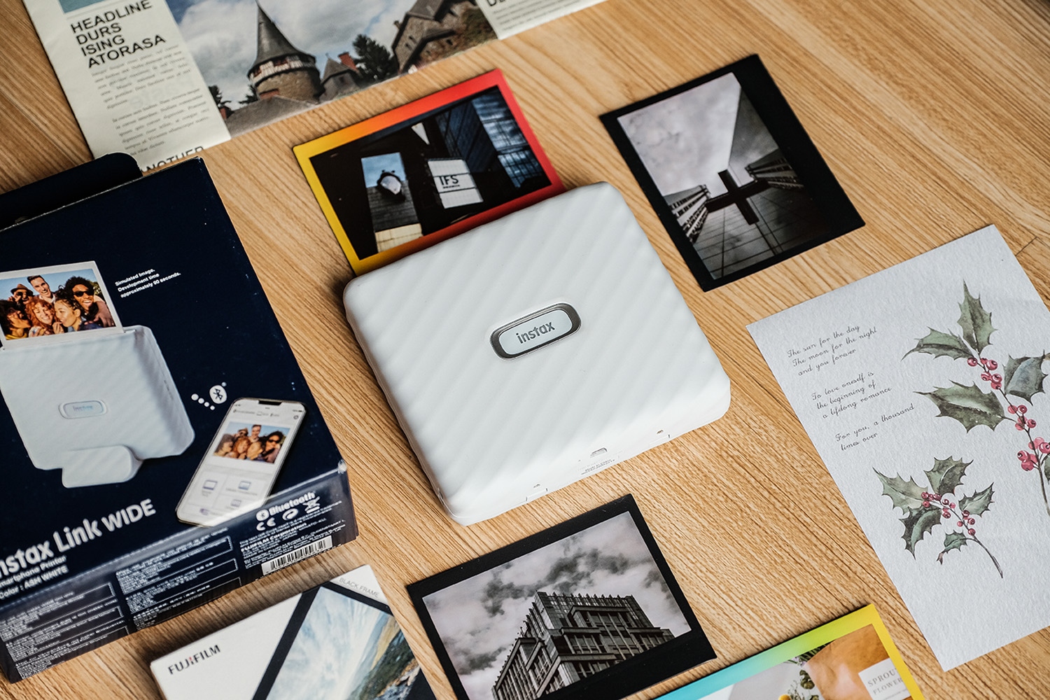 富士instax打印机测评,富士推出instaxwide相纸打印机