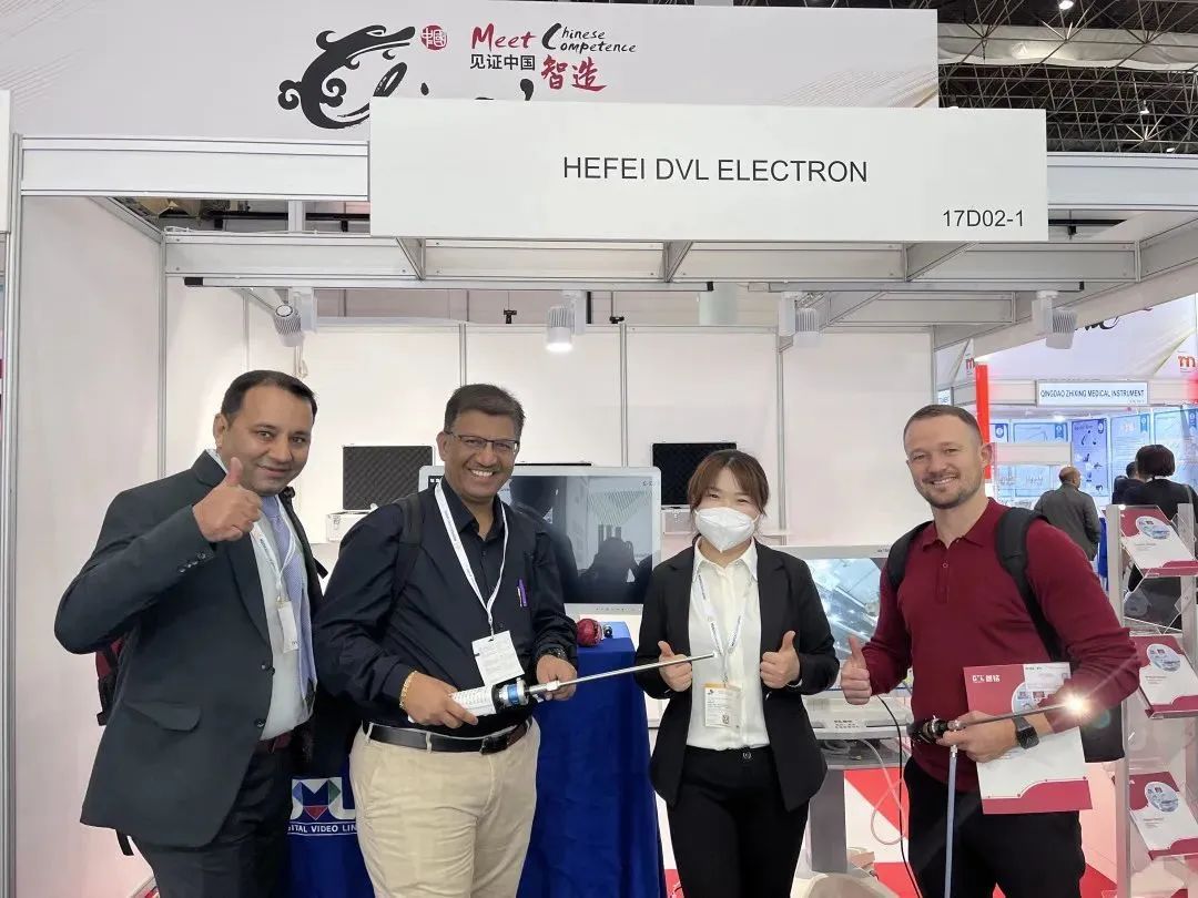 德铭智造闪耀2022MEDICA现场