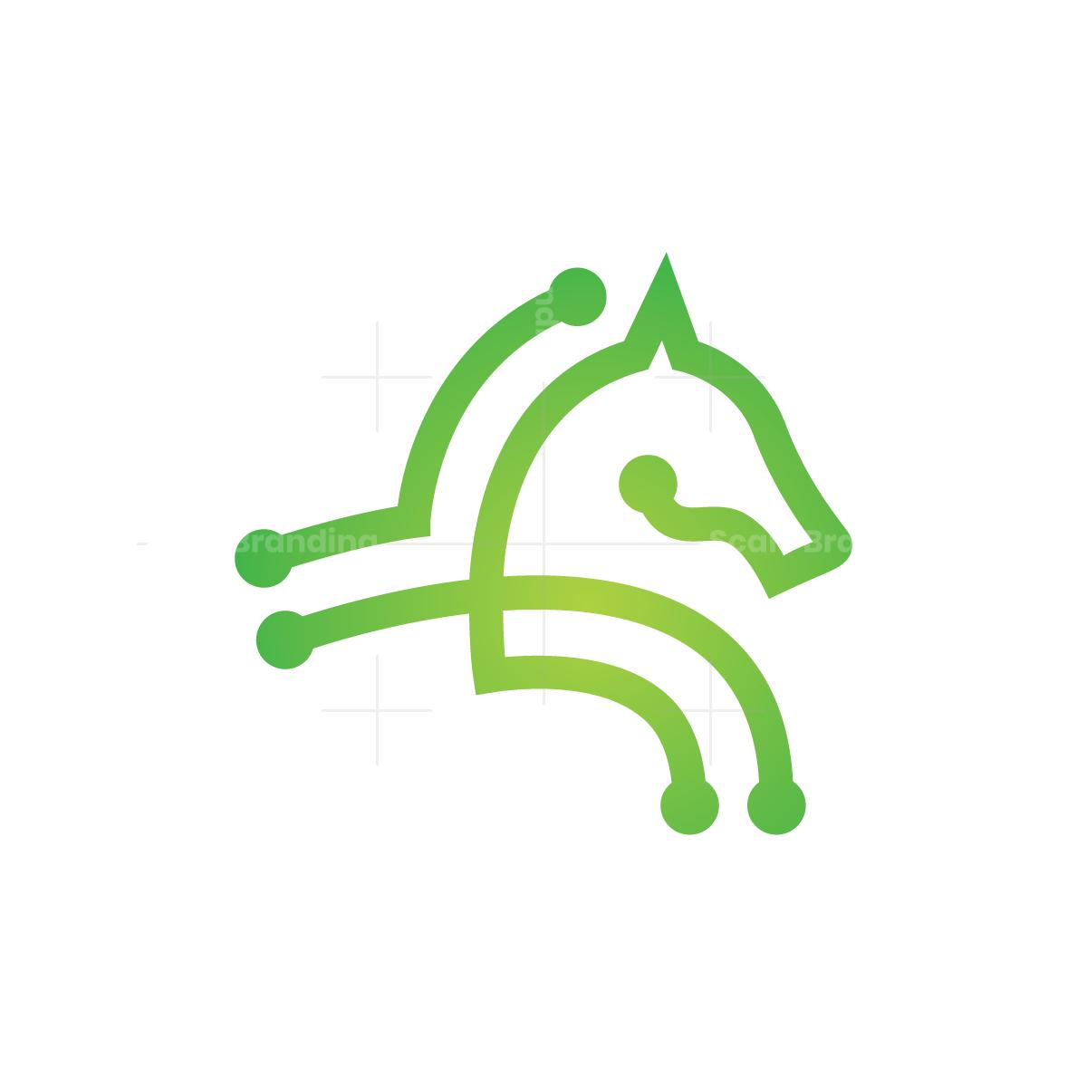 logos：骏马威武！一组昂扬的马元素标志设计合集