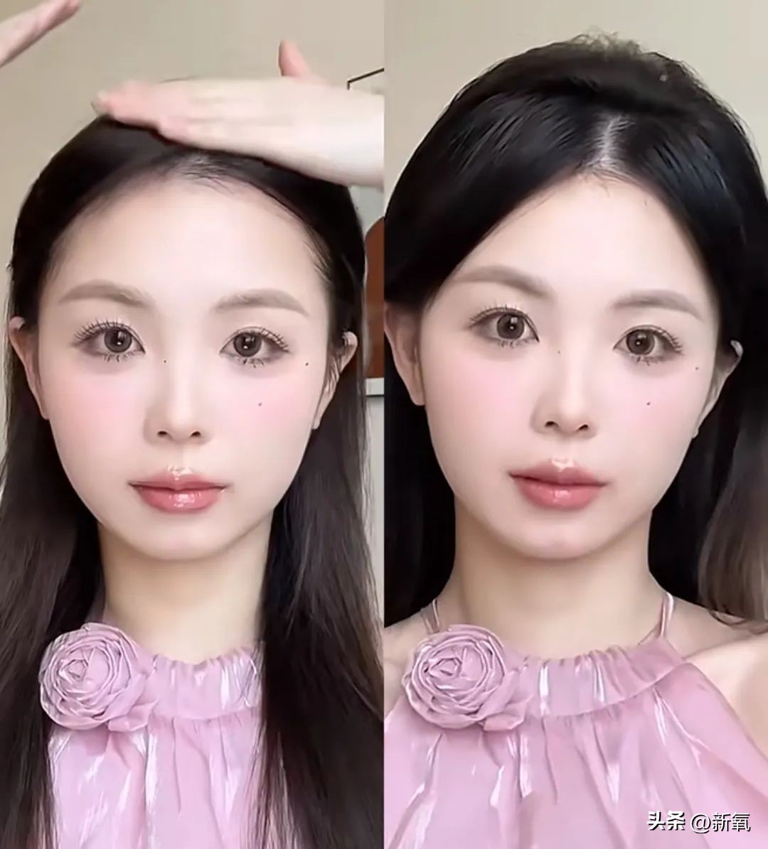 孔雪儿的颅顶美上热搜，“后脑勺垫发”真的那么神奇吗？