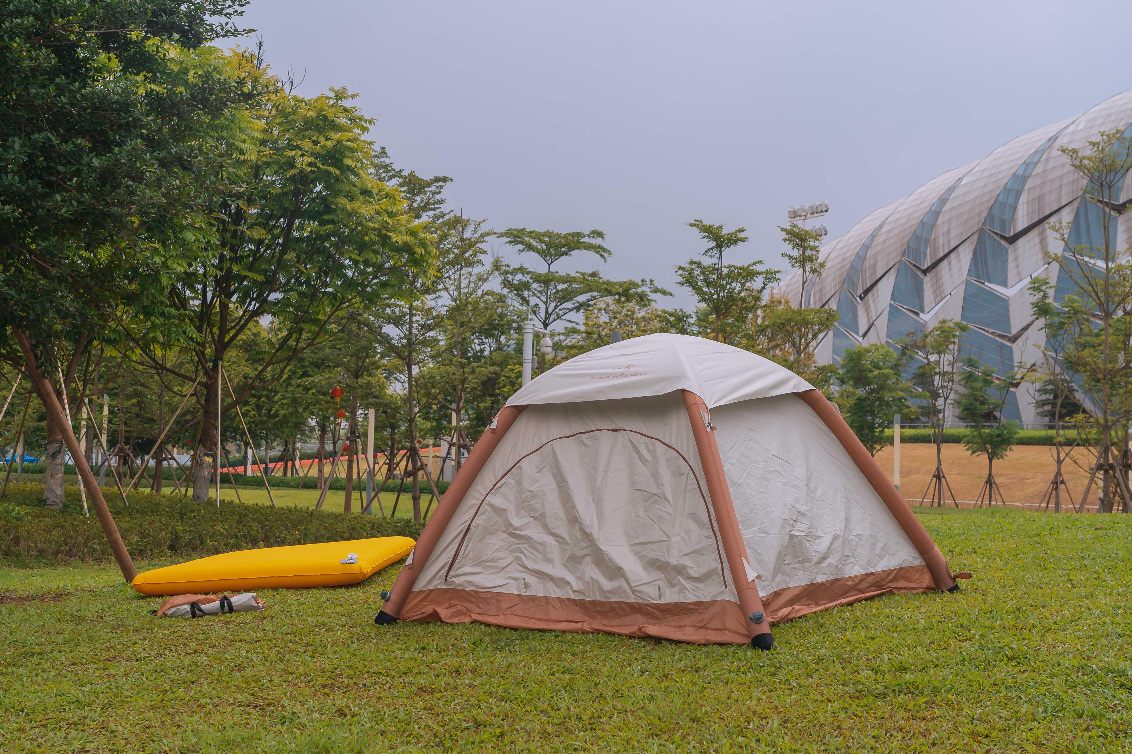 露营帐篷简易全自动,露营简易折叠床