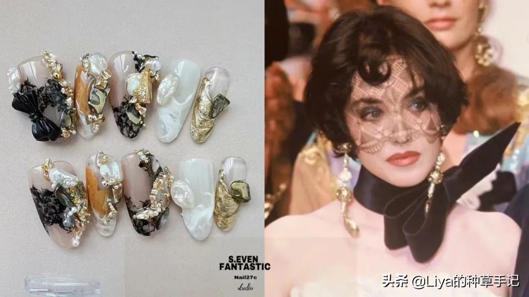 超显白超好看的美甲图片,虎年美甲2022新年美甲显白长款