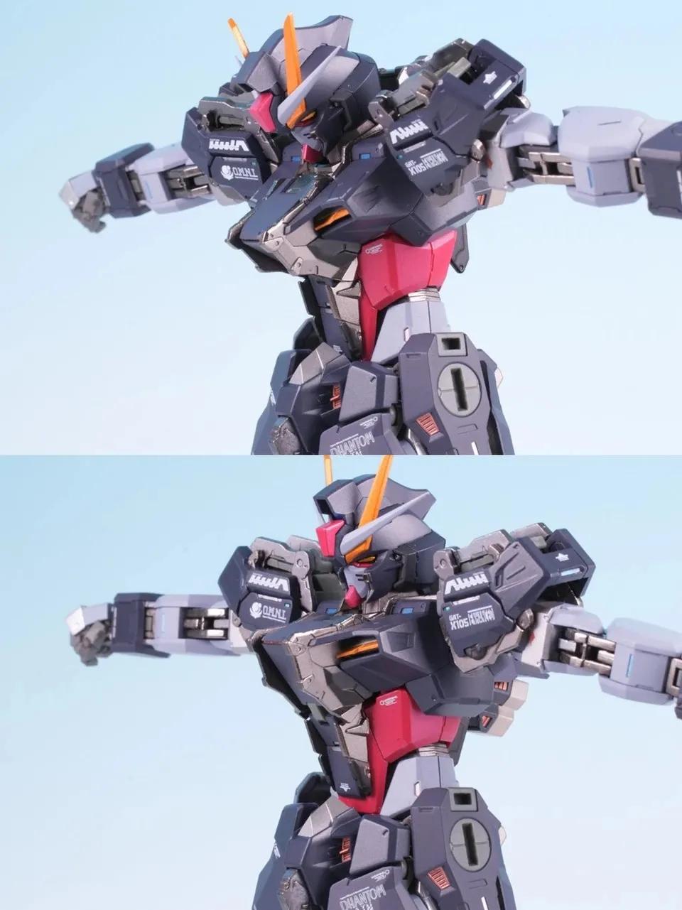 高达mg漆黑强袭测评,高达robot魂评测强袭