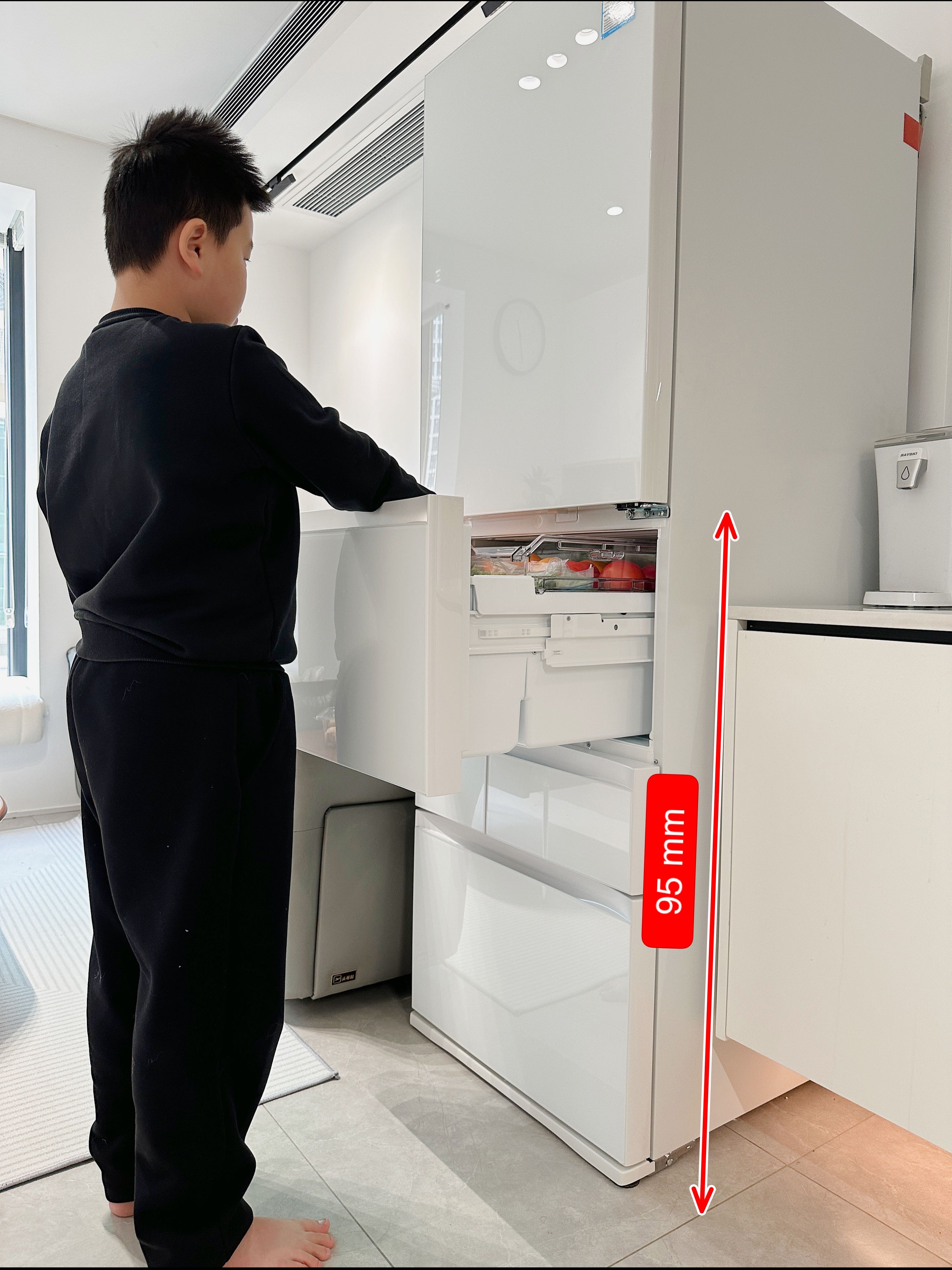 极简家配晴空白色冰箱真的yyds！皮薄馅大超好用