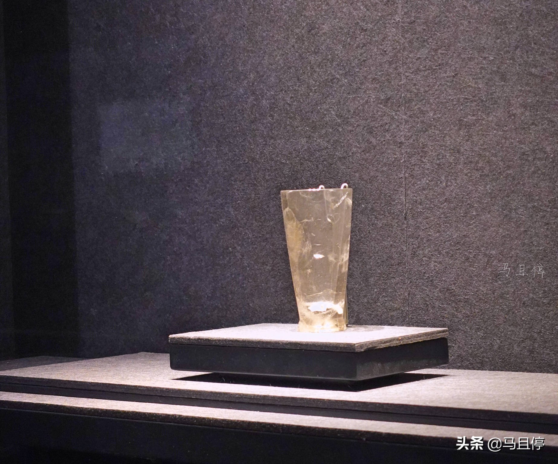 中国最古老水晶杯,战国水晶杯在杭州博物馆哪里