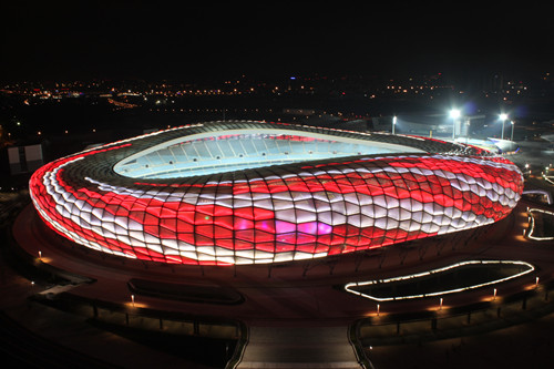 最大的体育场能容纳多少人,最新中国最大10座体育场