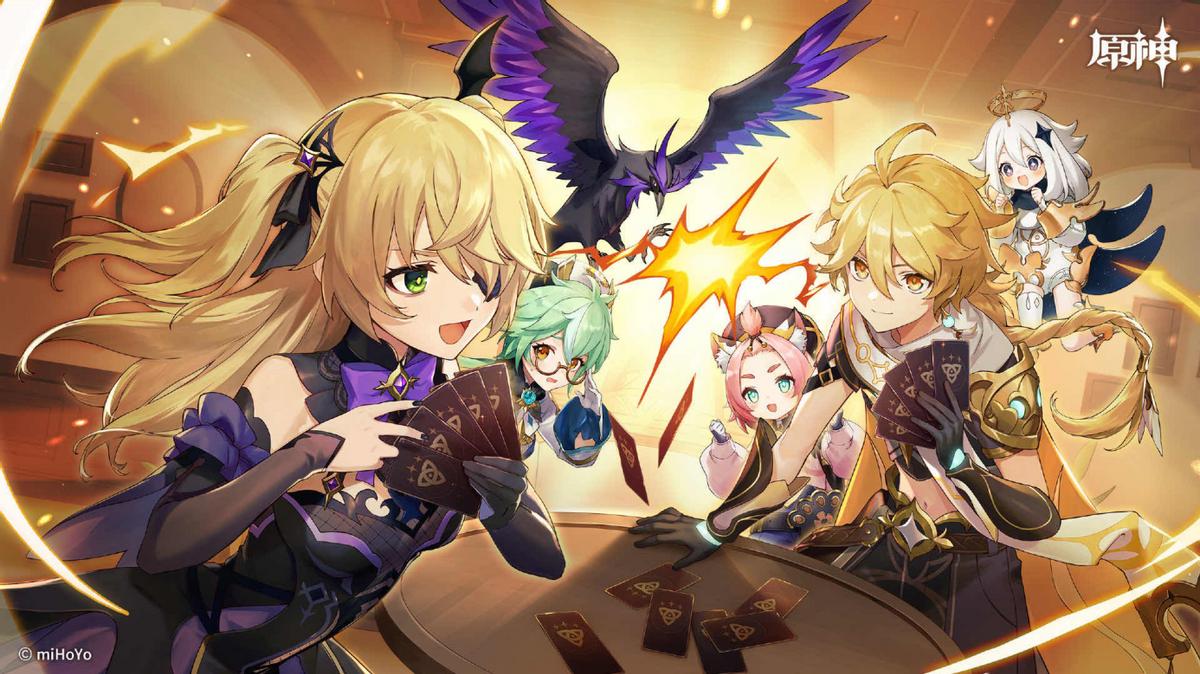 原神4.3七圣召唤新卡牌爆料动画,原神七圣召唤新卡牌爆料