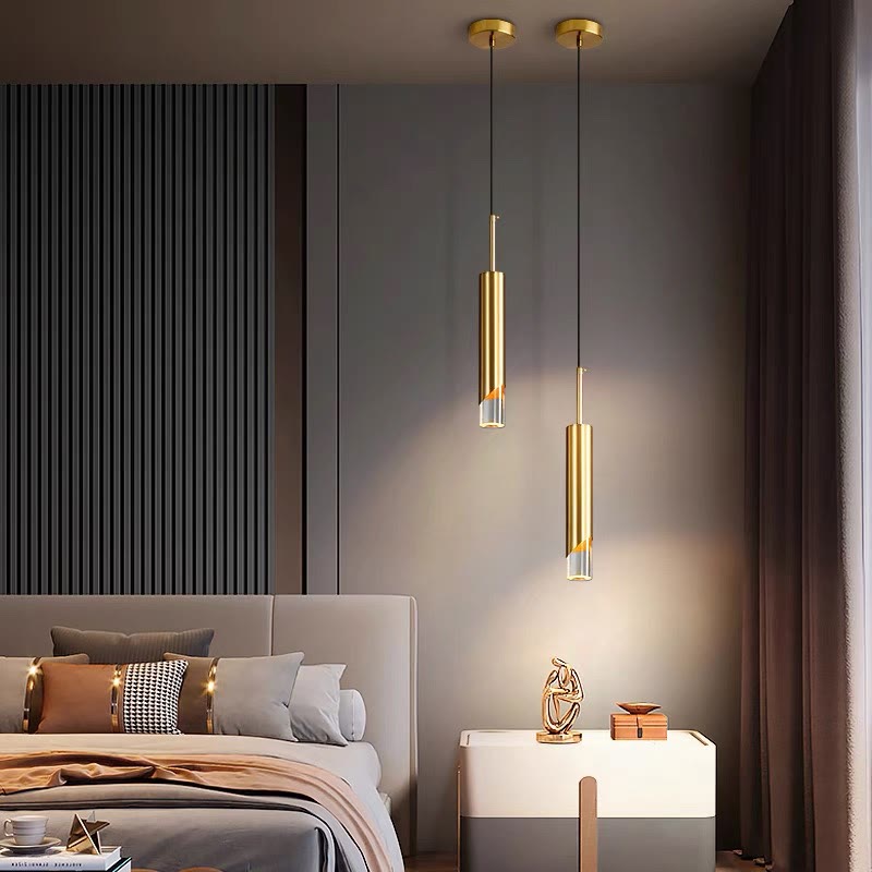 主卧床头吊灯怎么选款式,主卧床头吊灯简约款