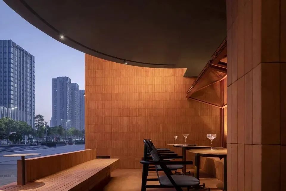 中式餐饮空间设计详细案例,红砖餐厅设计图片大全