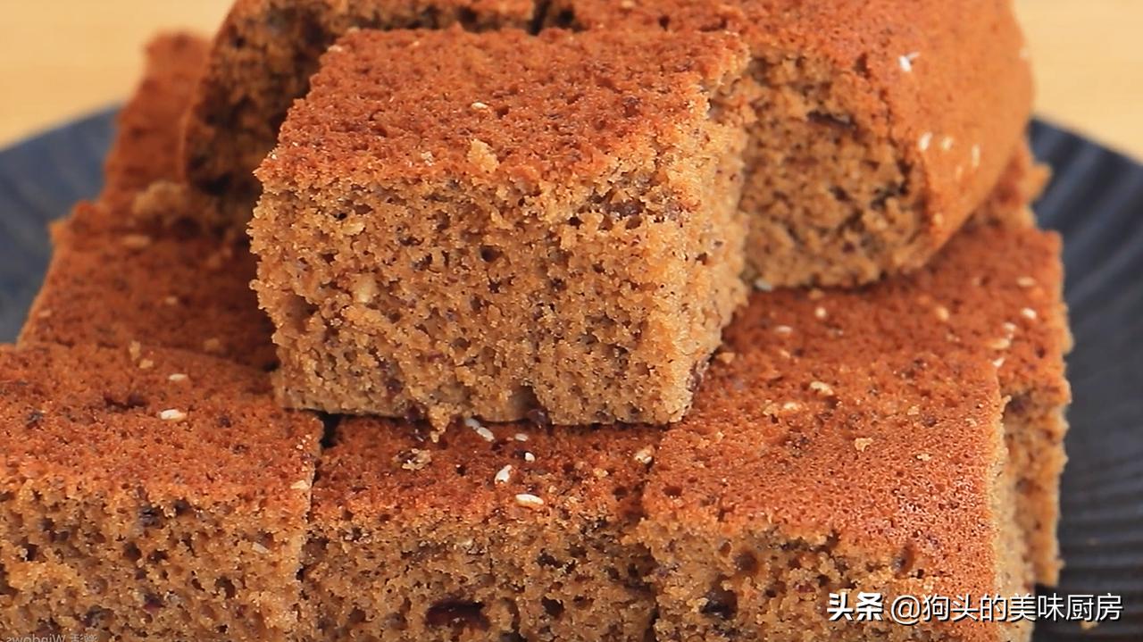 枣糕这样做蓬松柔软枣香十足,不用烤箱做枣糕的做法