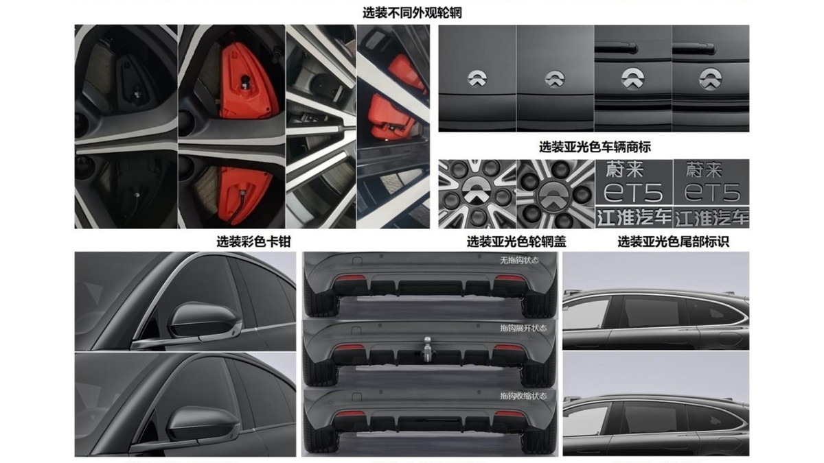 蔚来et5taycan猎装版,蔚来ET5猎装版实车被曝