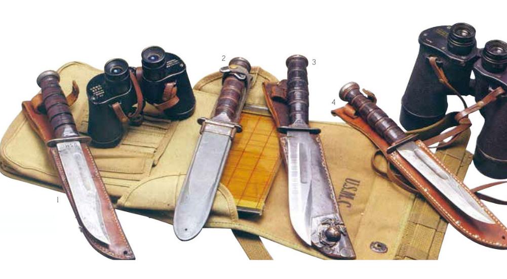 二战美国海军陆战队匕首,二战美军陆战队武器