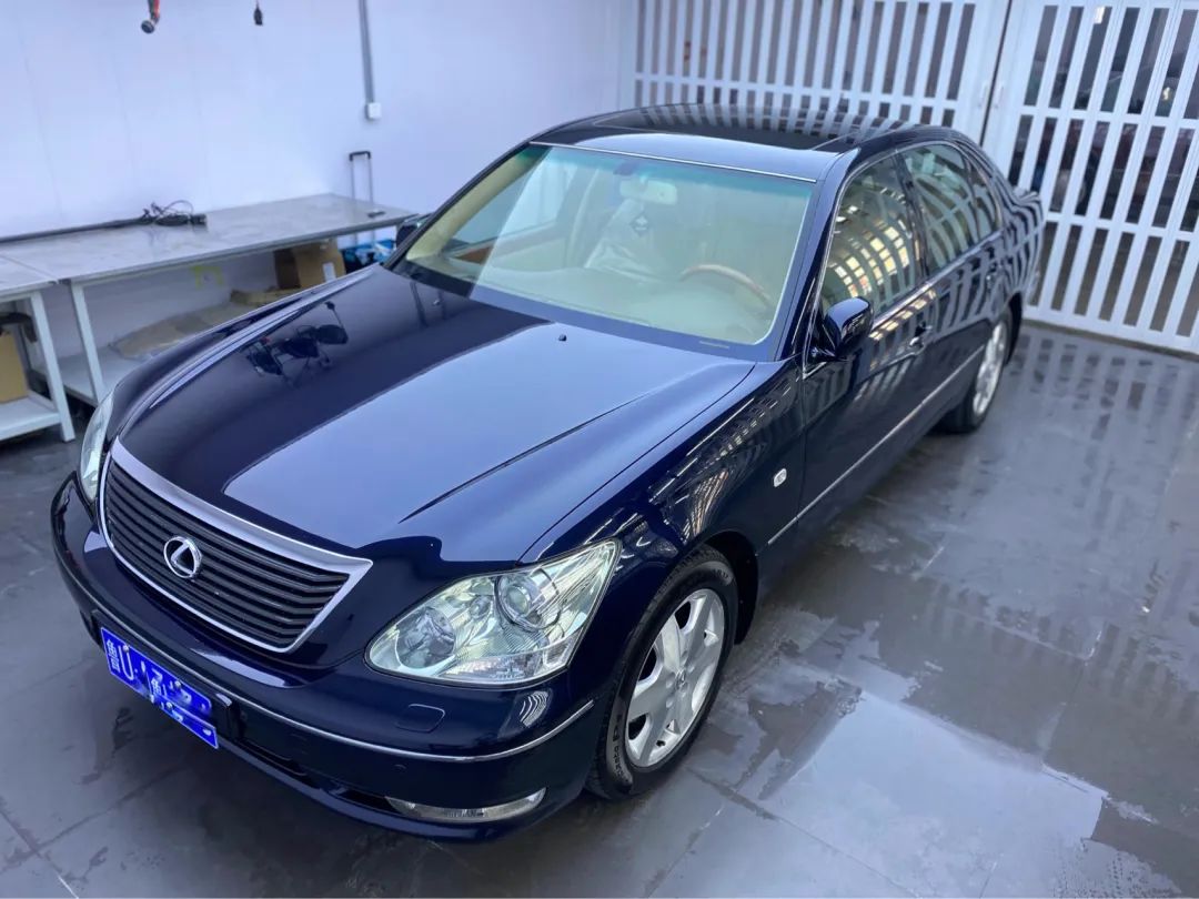 雷克萨斯ls430翻新修复,雷克萨斯ls430老车翻新作业