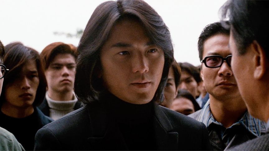 五位留长发的男明星最后一位最帅,七位又酷又帅的男明星