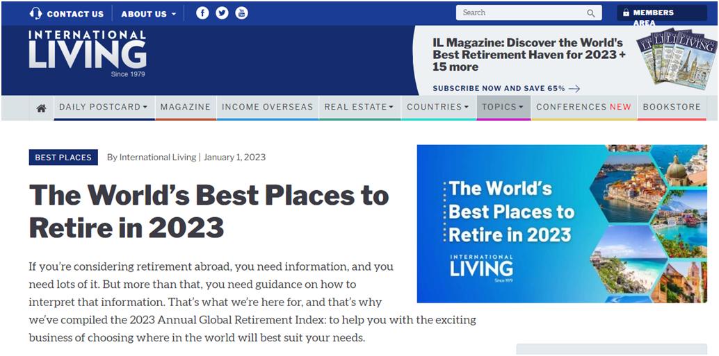 全球最适合华人退休移民的国家 (适合养老移民国家排名)