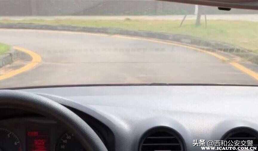 c2科二曲线行驶右转看点技巧图解,c1科二看点技巧图解