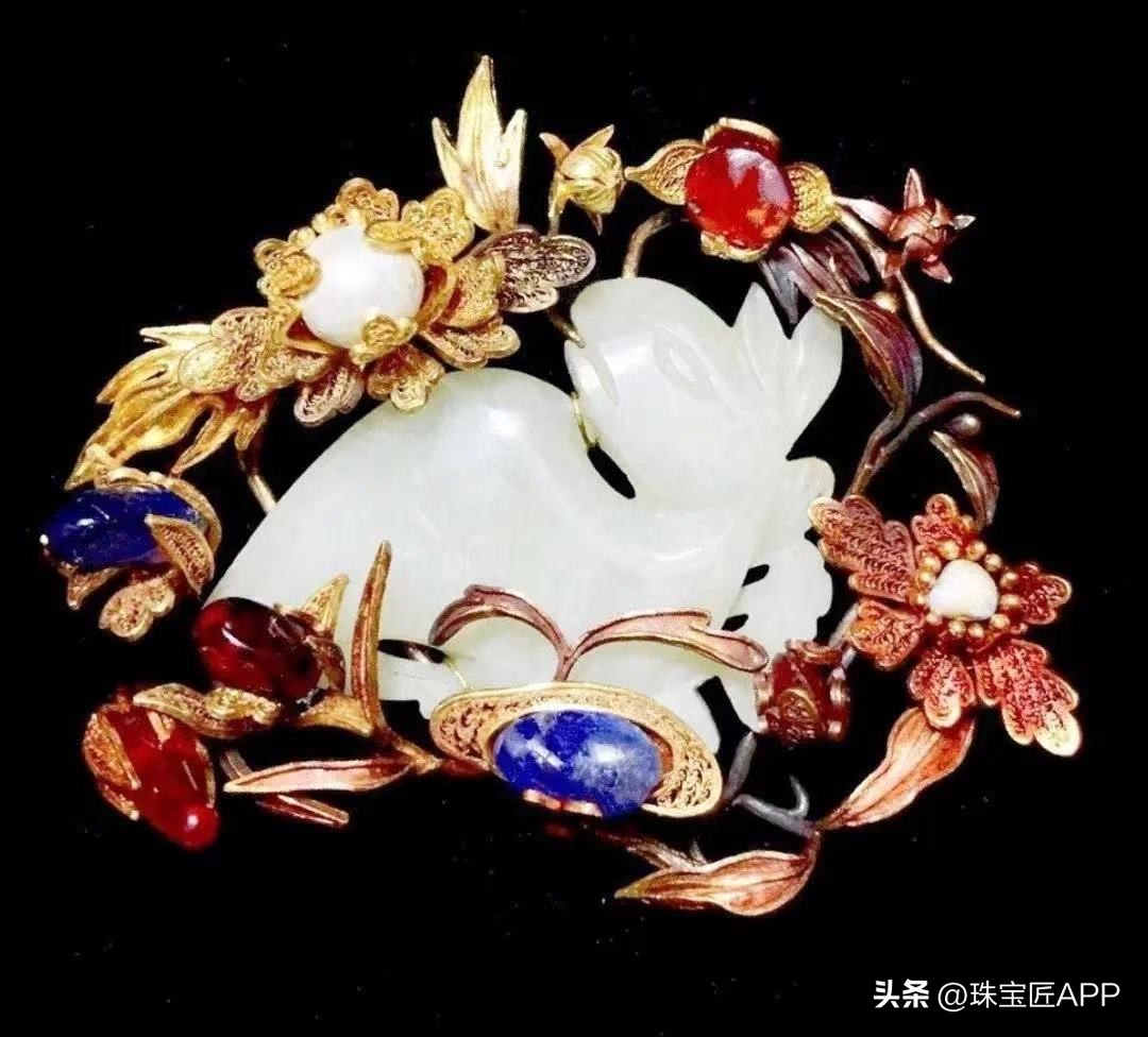 中国传统兔纹样图案,兔子传统纹样