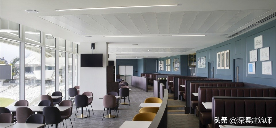 勋爵板球场ComptonEdrich看台，伦敦/WilkinsonEyreArchitects