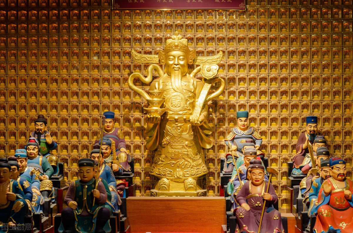 财神来到祝各位财源广进大吉大利,正月初五迎财神祝妹妹财源广进