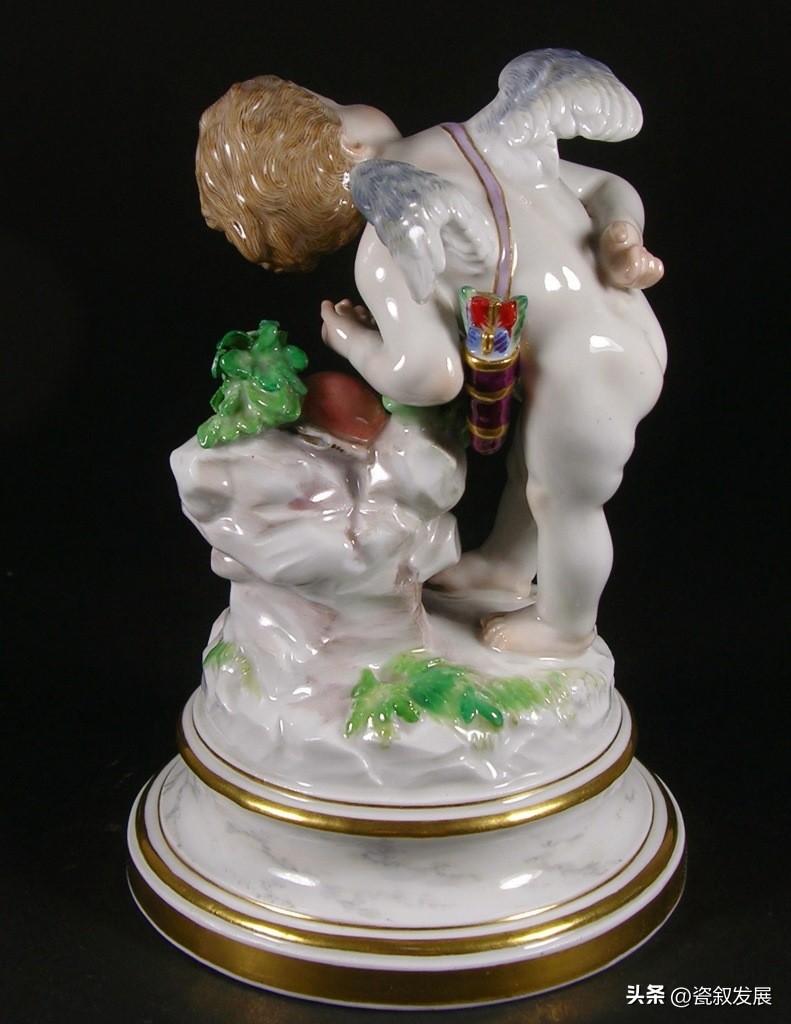 欧洲瓷器之祖-梅森Meissen制瓷厂-爱神丘比特“爱”主题瓷塑（2）