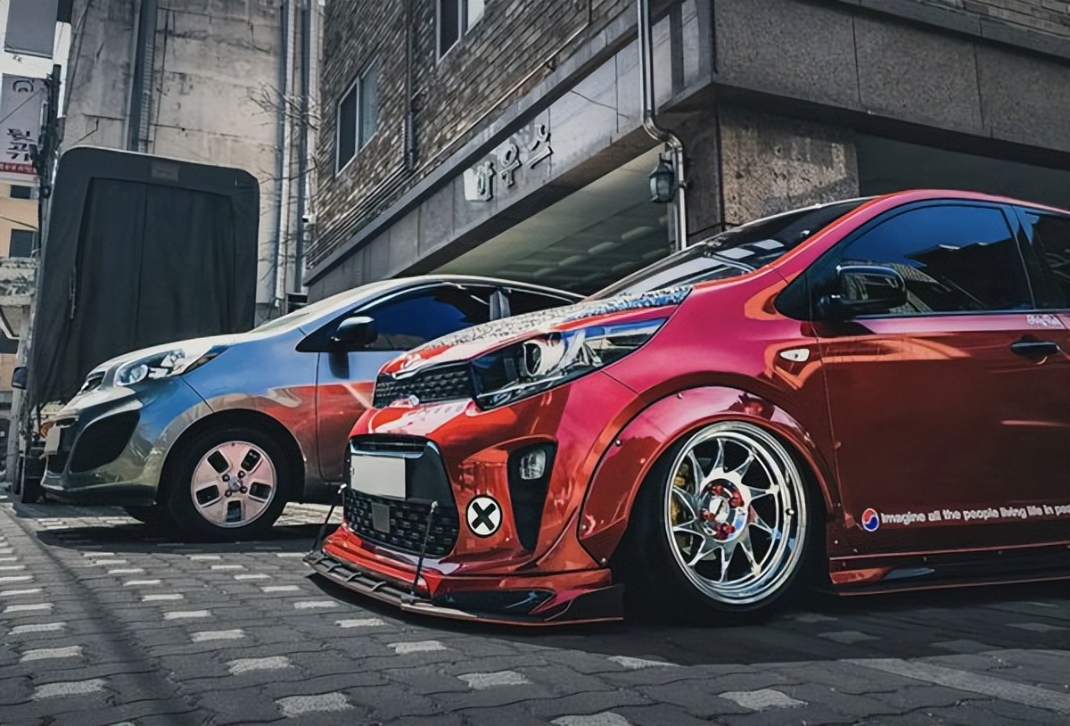 起亚凯酷改装绞牙避震,起亚picanto宽体