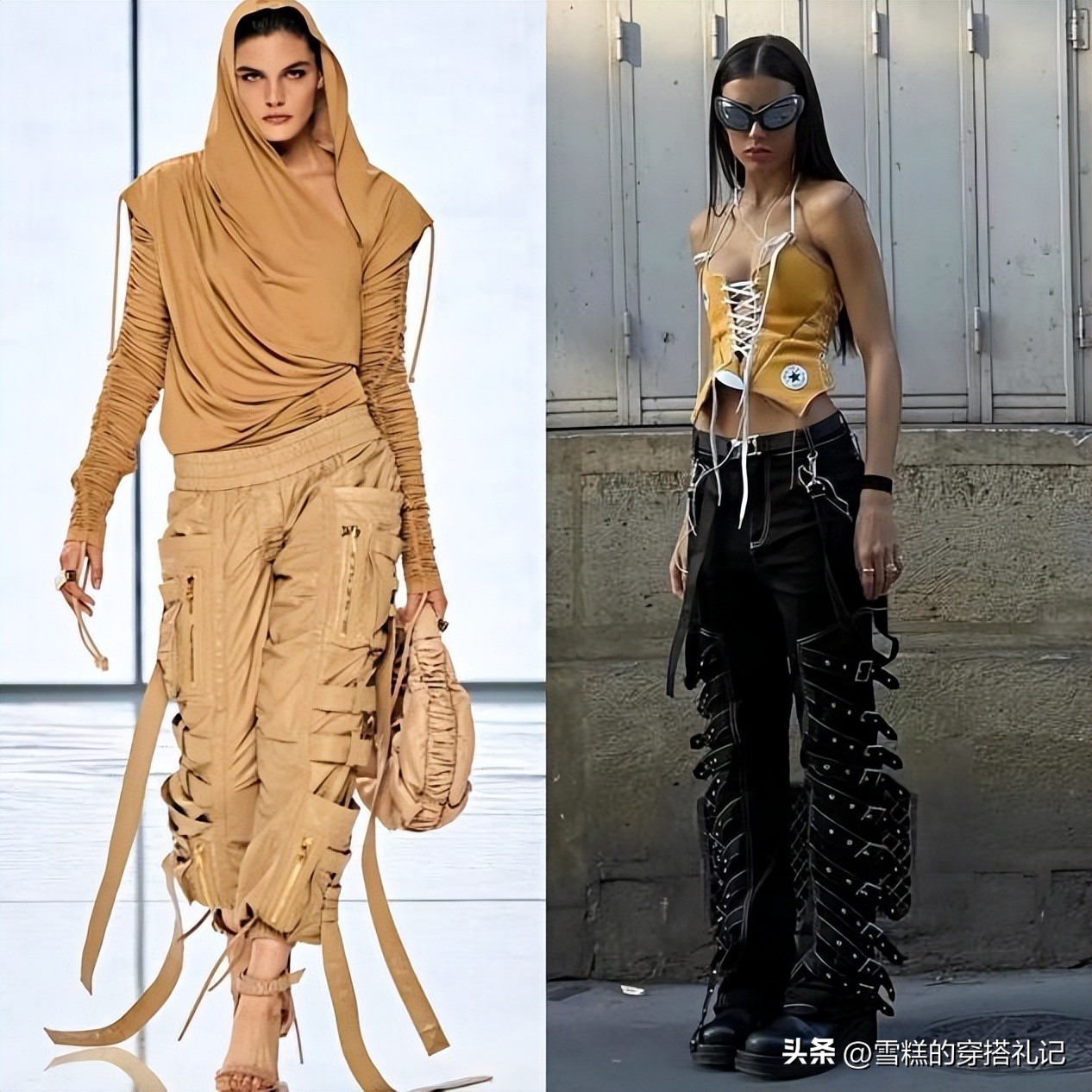 无意间火了的裤子,突然爆火的黑色裤装