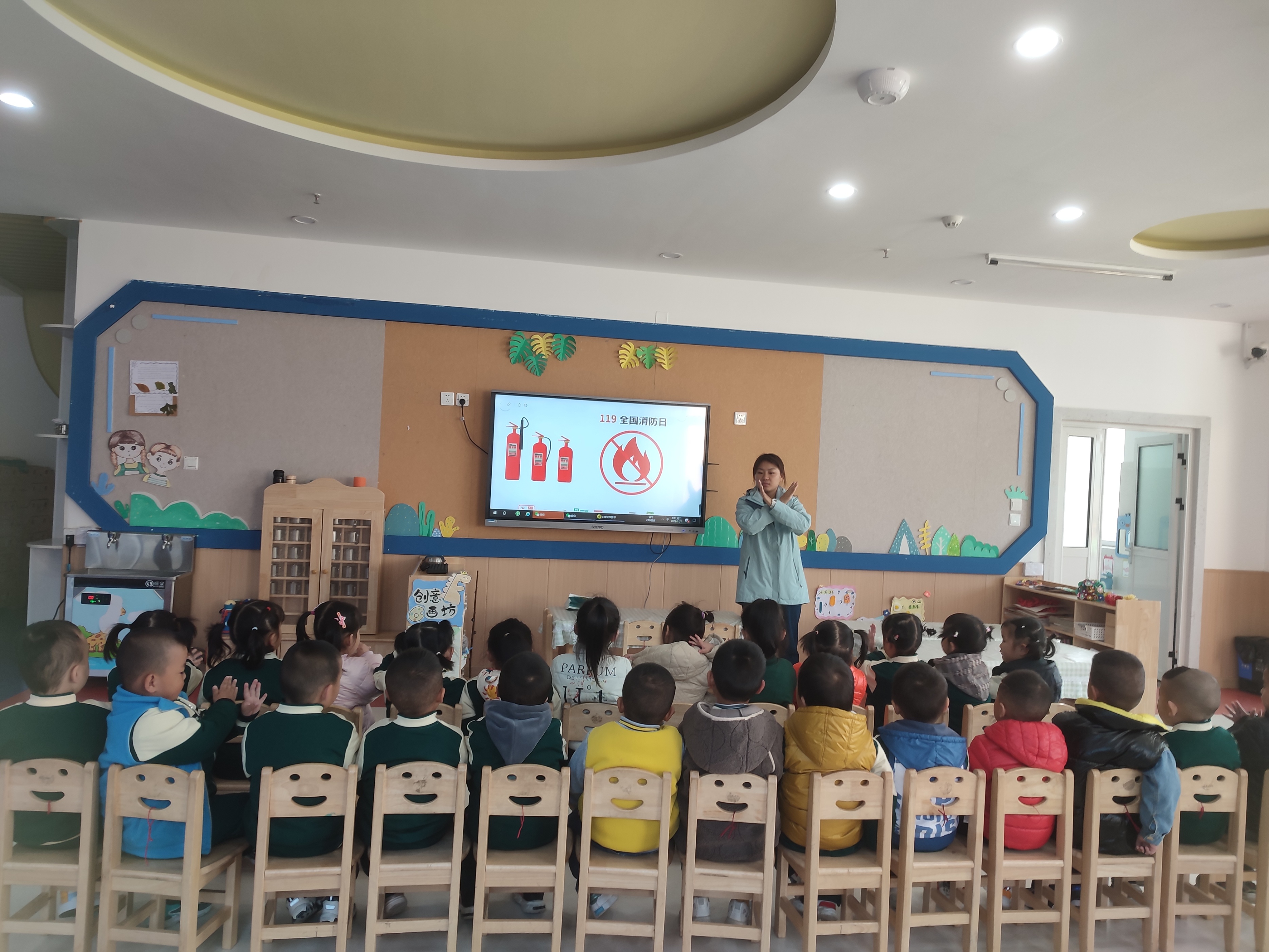 合阳县恒大幼儿园:筑牢消防防线守护师幼平安