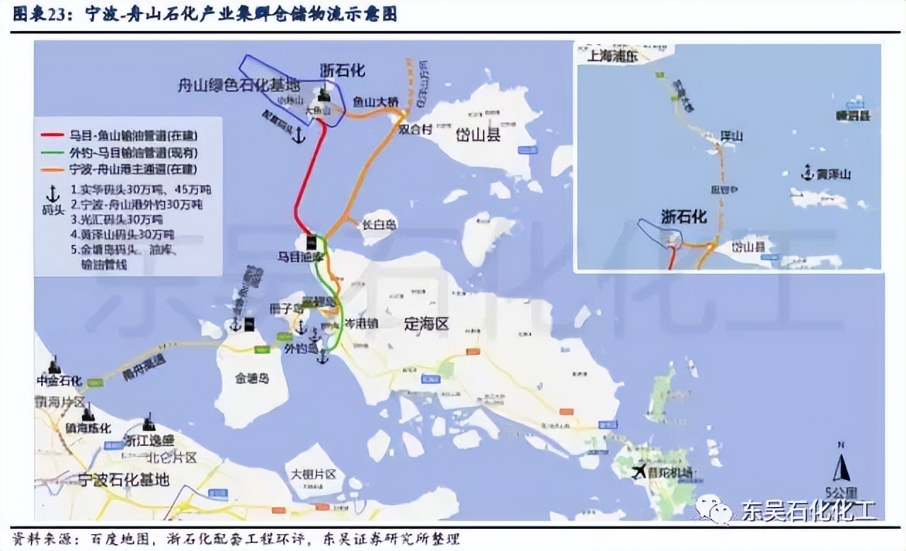 全国最大的石化基地排名,舟山龙盛浙石化镇海炼化