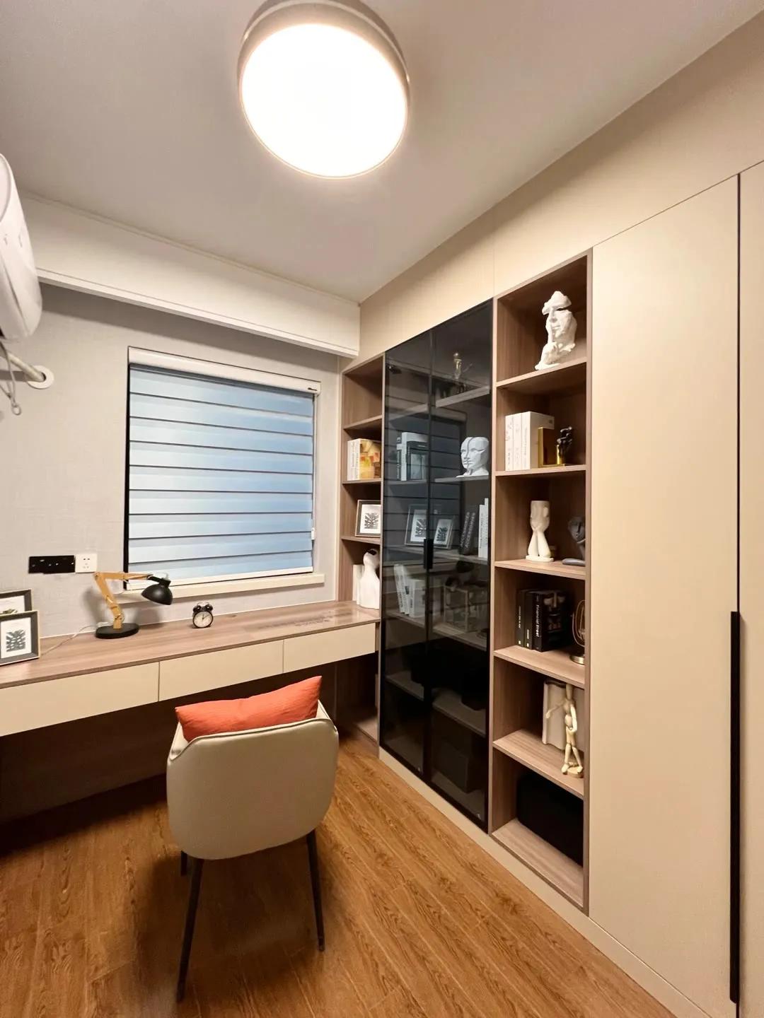 电视柜书桌一体组合,卧室衣柜书桌一体柜