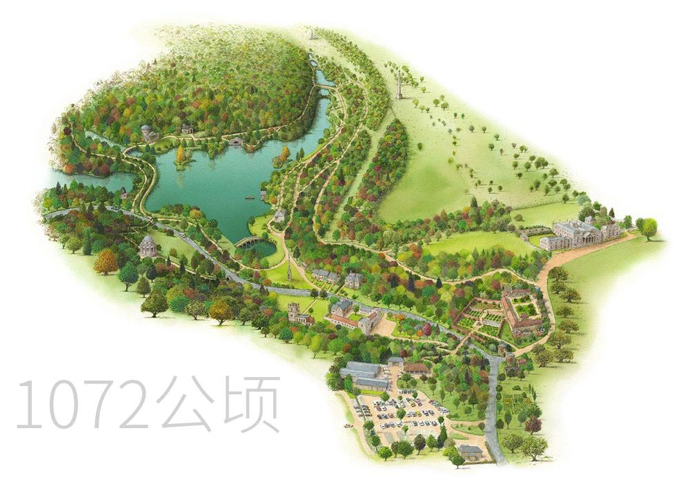 英国海德庄园,英国最美的花园小镇