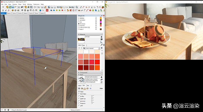 渲云全景合成流程,渲云合成效果图使用教程