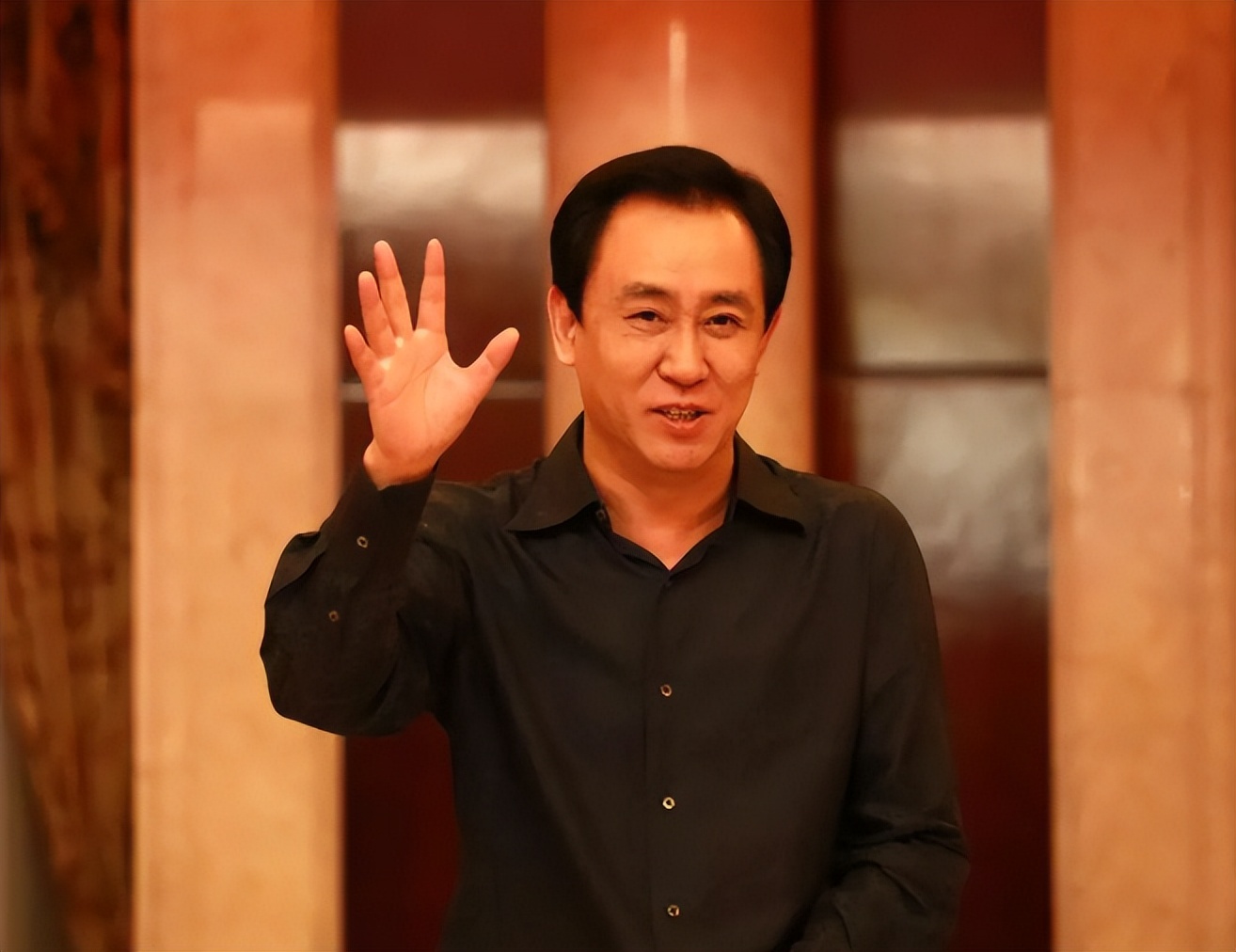 许家印祖屋对联,许家印老家树被砍