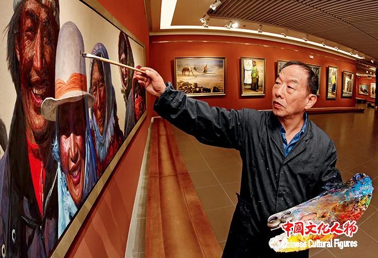韩玉臣太行山写生油画水平,韩玉臣美术展