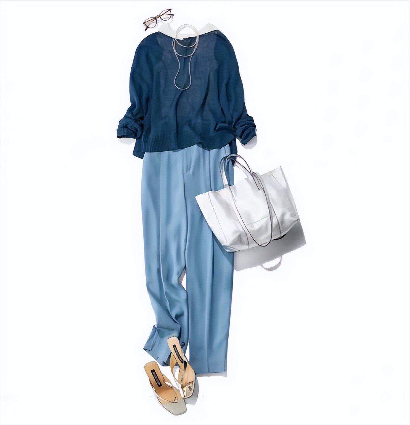 夏天穿蓝色永不过时的高级感,什么颜色适合夏天穿蓝色