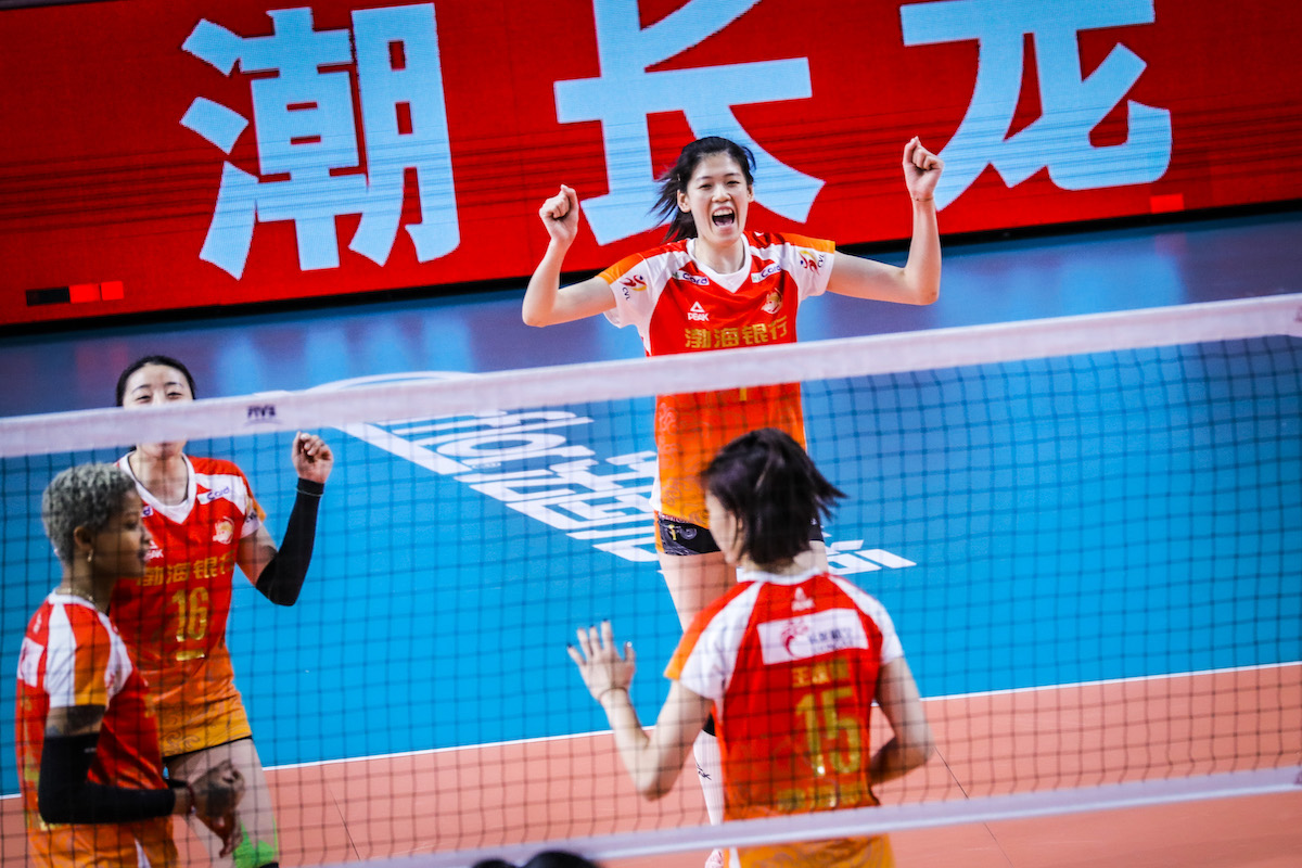 缺失四大主力,江苏女排负于天津,李盈莹在国内联赛中找回自信