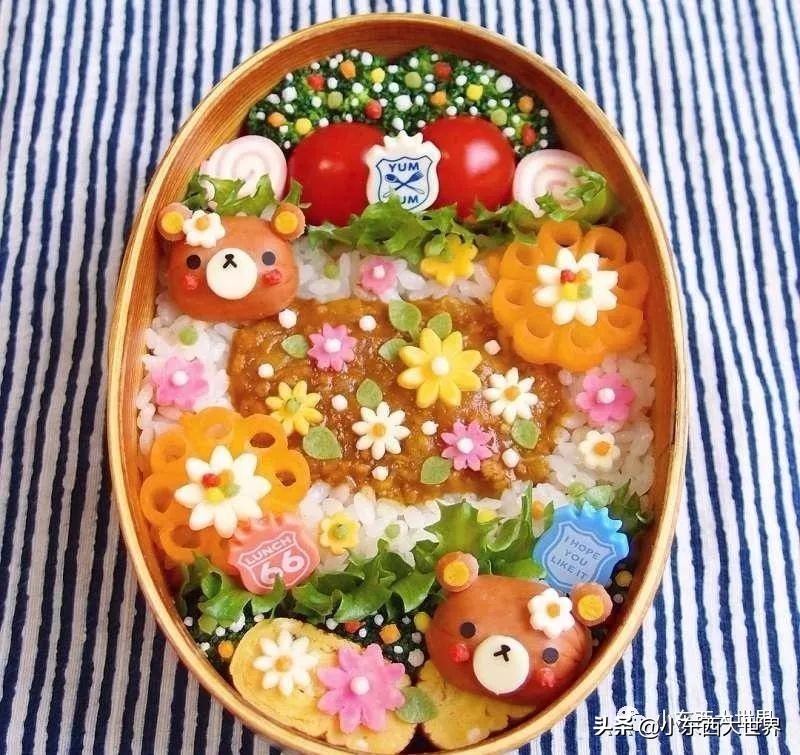 好看又有趣的便当盒,高端六格便当盒