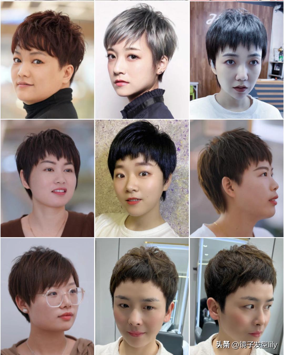 2023爆款洋气发型,各种时尚减龄短发发型图片