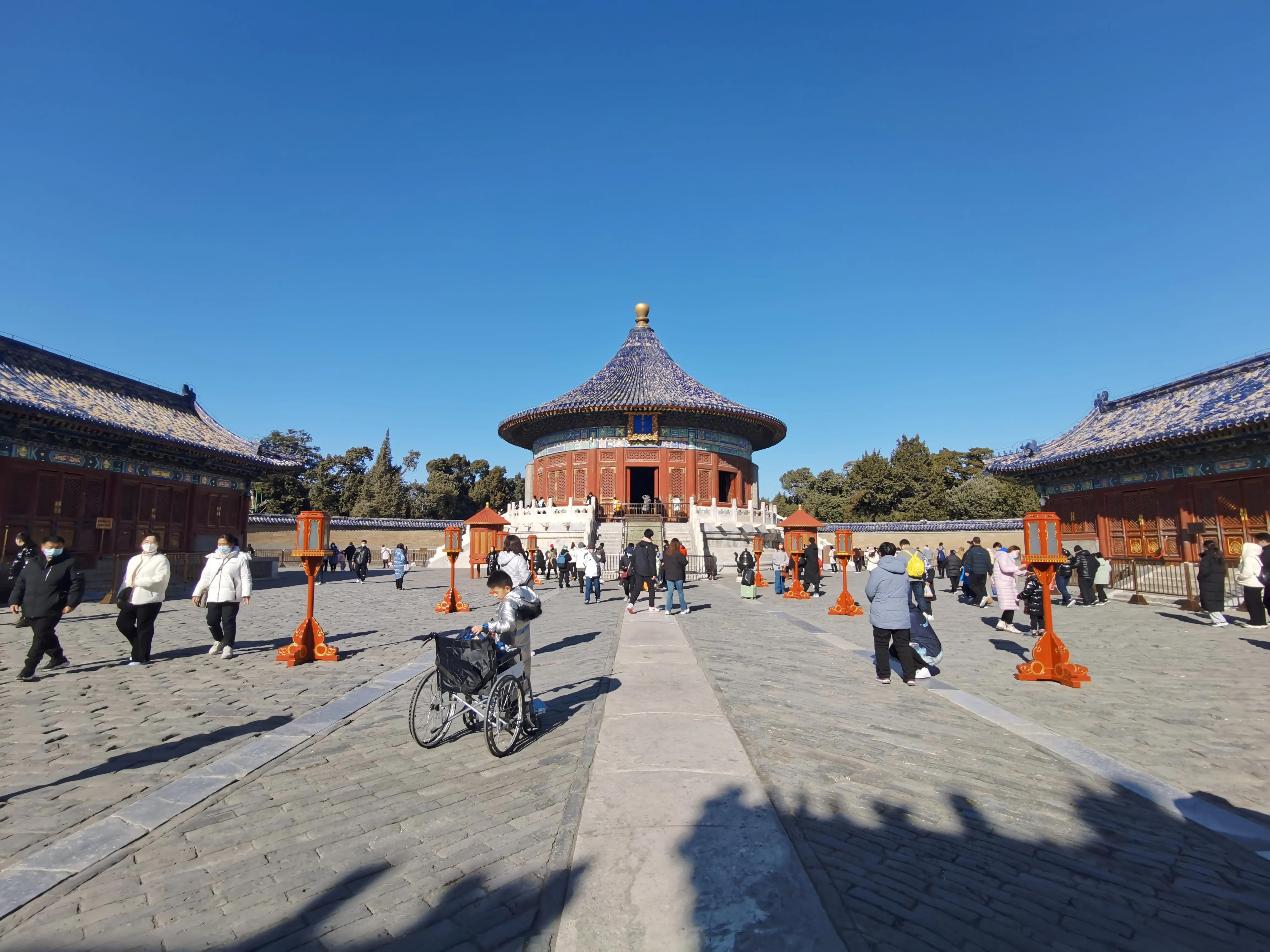 去年北京天坛一日游,北京一日游包含天坛公园攻略
