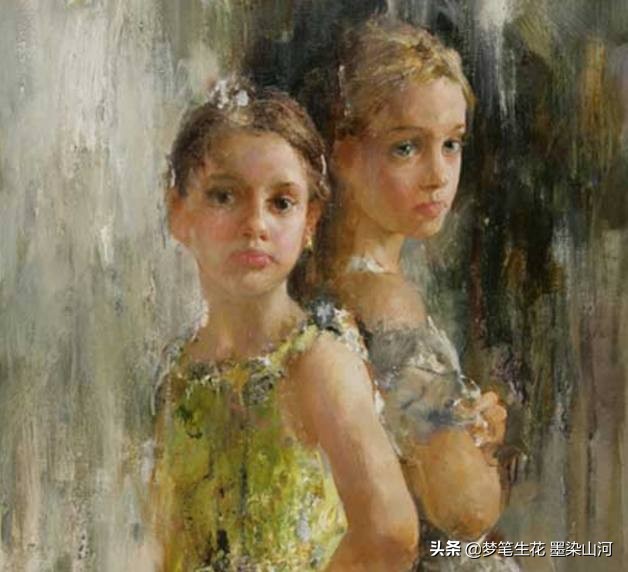 高清油画静物大师作品,欣赏超写实人物油画