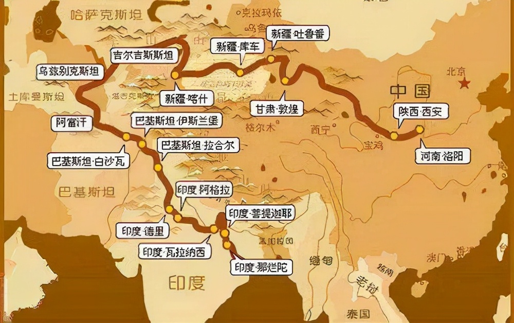 真实的唐僧一生,真实唐僧取经一路经历