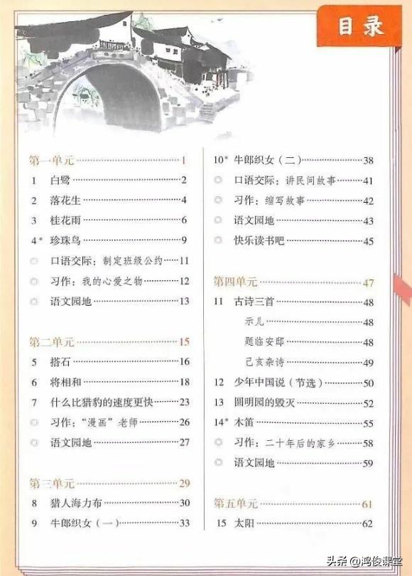 全易通五年级上册语文电子版免费,五年级上册语文全易通电子版图片