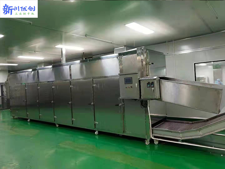 网带式药材烘干机效率,药材烘干机械设备厂家供应