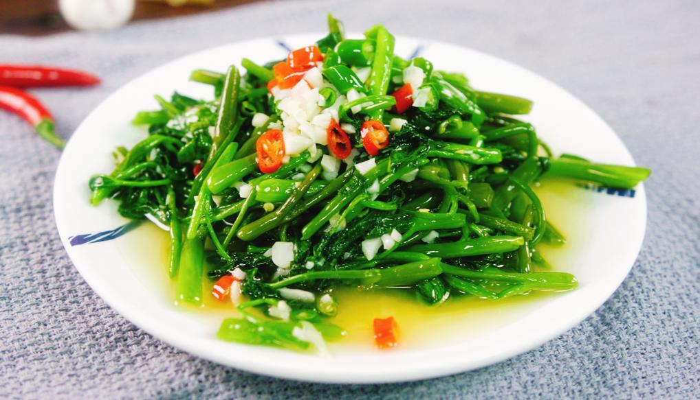 低热量高膳食纤维高钾的蔬菜,高纤维蔬菜可以让我们肠胃更健康