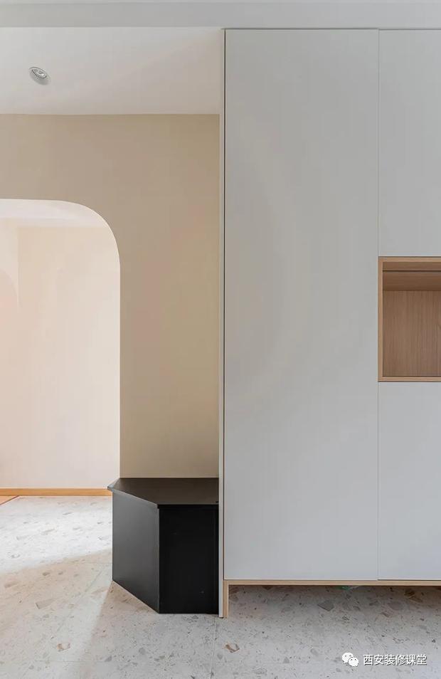 小户型77平米二室一厅极简,老房改造小户型两室无厅