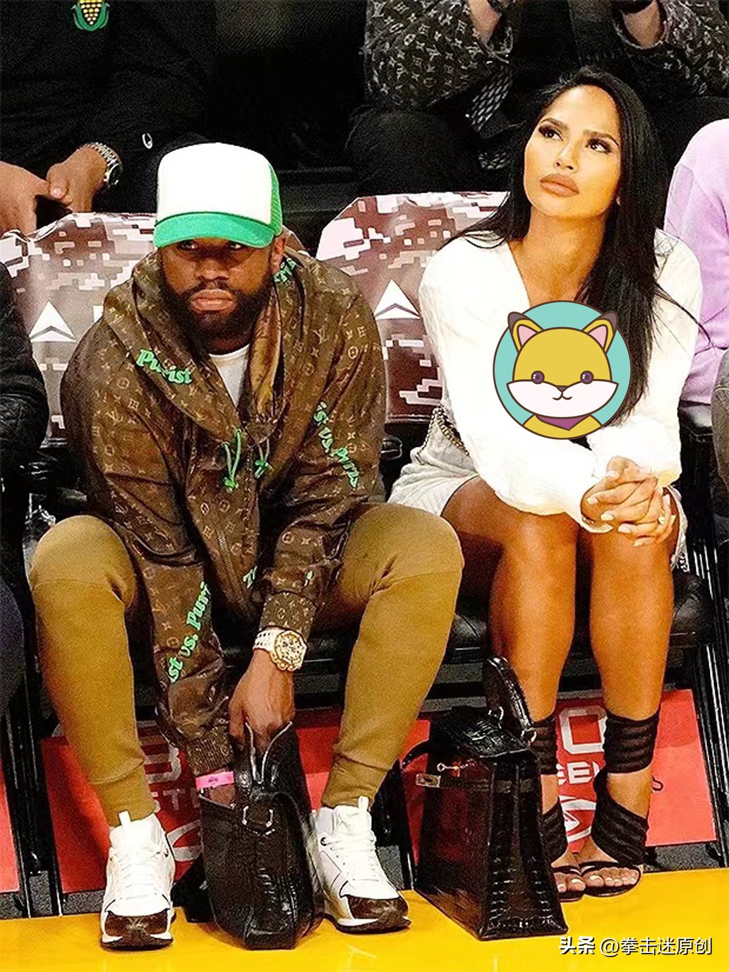 梅威瑟和新女友,拳王梅威瑟与女友高调亮相