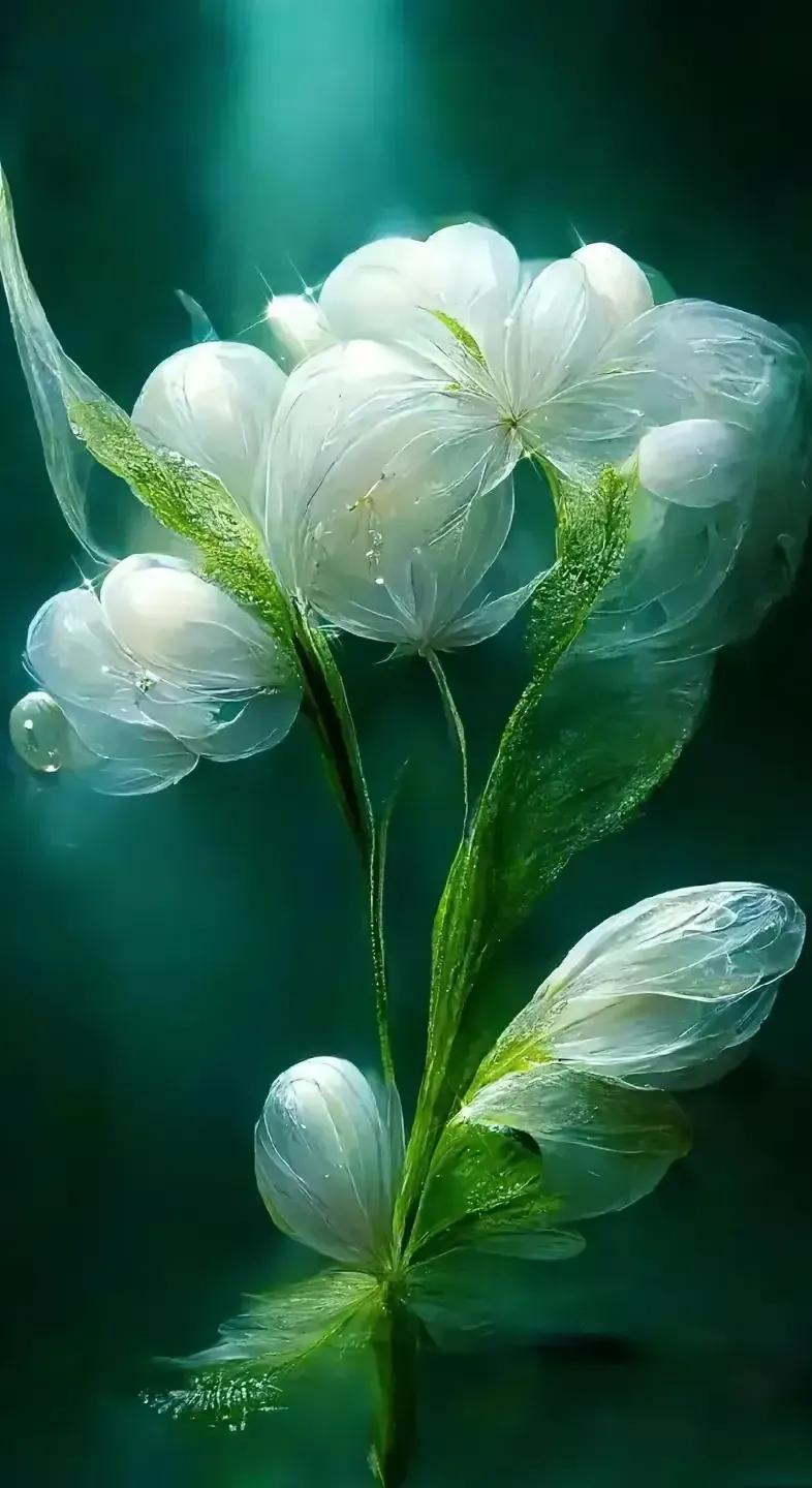 特别漂亮的水晶花,别具一格的水晶花图片